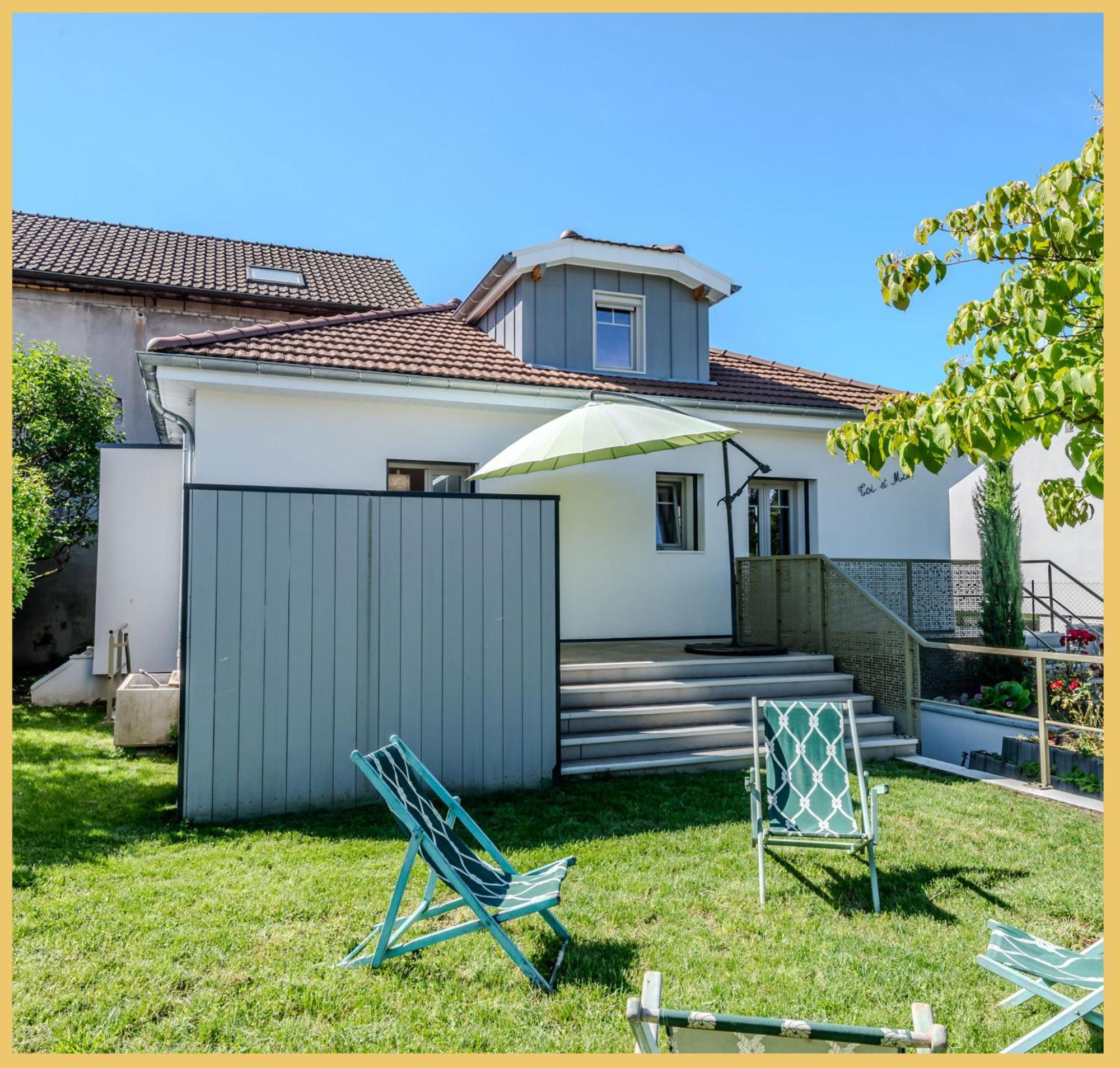 Chez Drum I Villa T3 I Thonon Exteriör bild